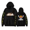 Riman Animation Cartoon Luffy Brook Series Printed Fashion Casual Hooded Sweater