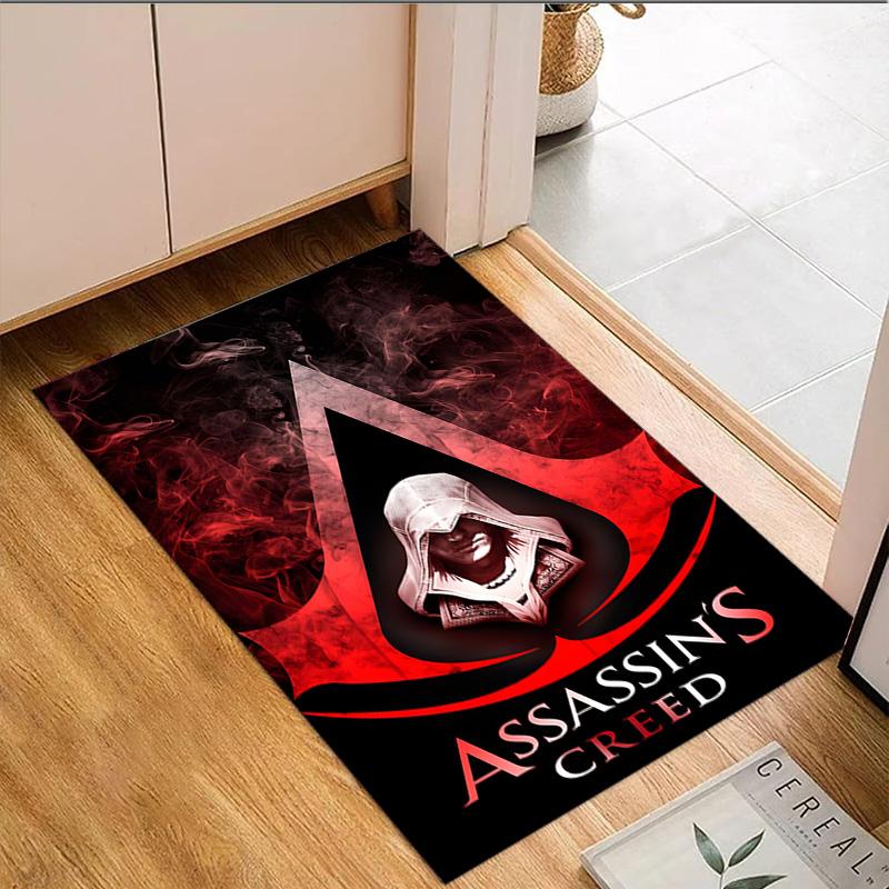 1PC Assassin Carpet Floor mat, Anti-slip mat Chair rug For livingroom,Bedroom, doormat home decor Gift Christmas Gifts