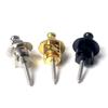 Round Head Electric Guitar Strap Locks Zinc Zinc Alloy Guitar Strap Button  Acoustic