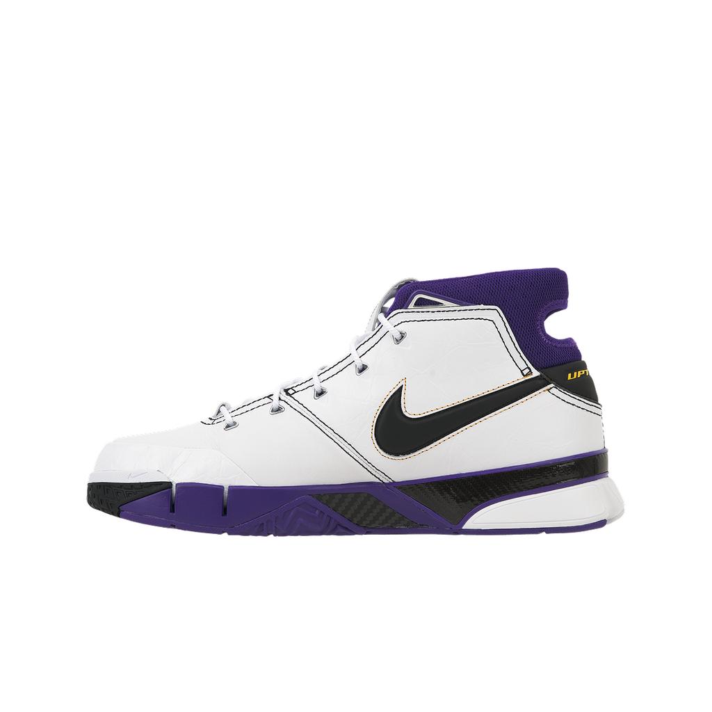 Nike Кроссовки Zoom Kobe 1 Protro 81 Points 2026 Мужские Белый Черный Фиолетовый Court-Purple IM0542-100