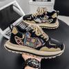 Fashion Men's Casual Sneakers Trendy Versatile Dad Shoes Fashion Comfortable Lace Up Shoe Low Cut Thick Soled Male Shoes