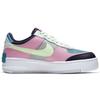 Nike Женские кроссовки Air Force 1 Low Shadow Barely Volt Oracle Aqua CK3172-001