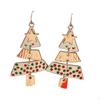 Christmas Tree Earrings Dangle Alloy Gift Trendy Drop