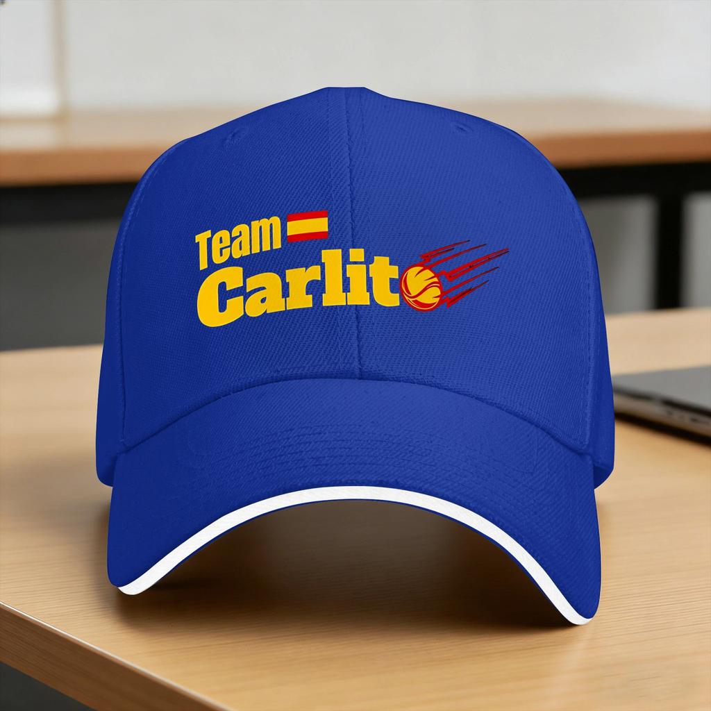 Carlos Alcaraz Vamos Baseball Cap Summer Casual Trucker Hat For UnisexTeens Outdoor Sports Sun Baseball Caps