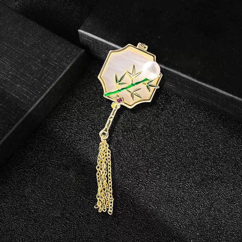 Элегантная китайская ретро эмалевая брошь Феникс и Бабочка для женщин