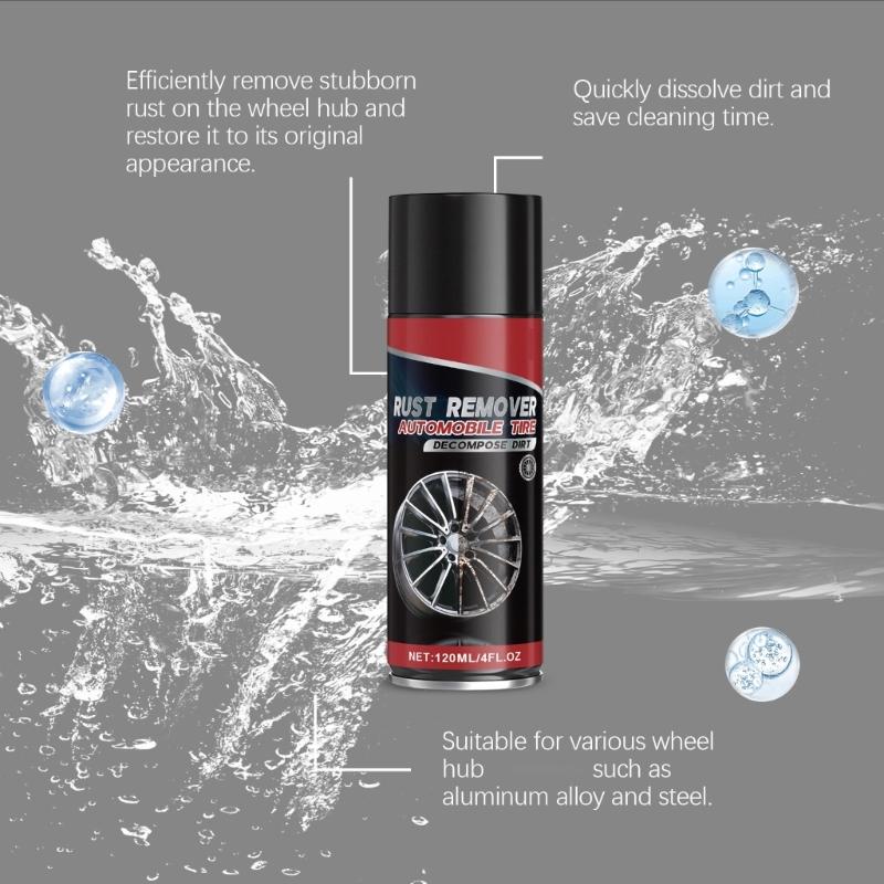 Advanced Rims Cleaner Sprayer Instantly Removes Brake Dust Dirt Protects Against Corrosion Oxidation for All Wheel Types