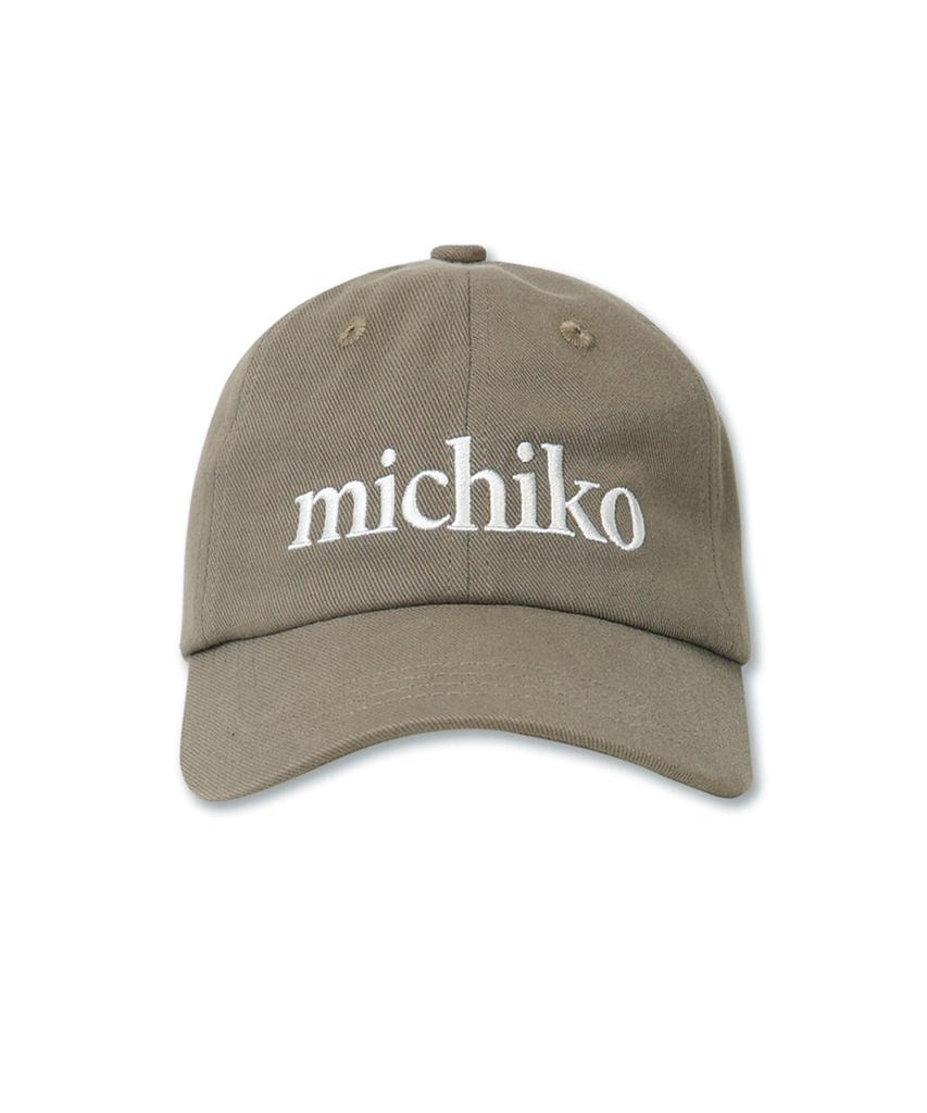 Кепка-водолазка Michiko Cotton Ball Cap Пепельно-хаки