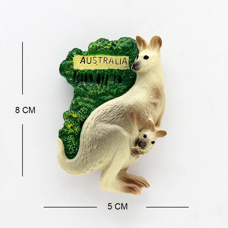 Австралия кенгуру Сиднейский оперный театр сувенир 3D магниты на холодильник магнитный холодильник украшение дома Австралия Коллекция Подарок