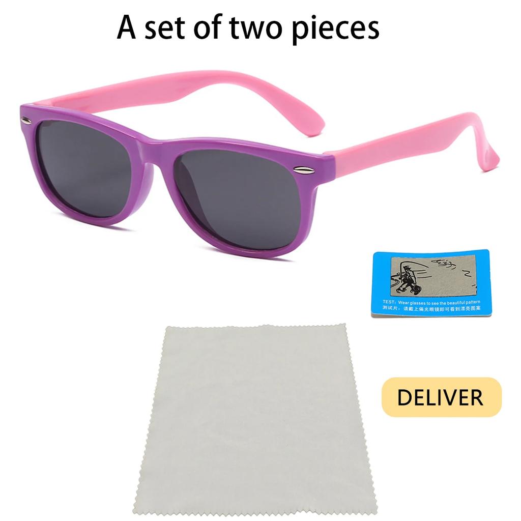 Новые модные брендовые детские цветные солнцезащитные очки с защитой от ультрафиолета, детские солнцезащитные очки с защитой от синего света, мужские и женские солнцезащитные очки UV400