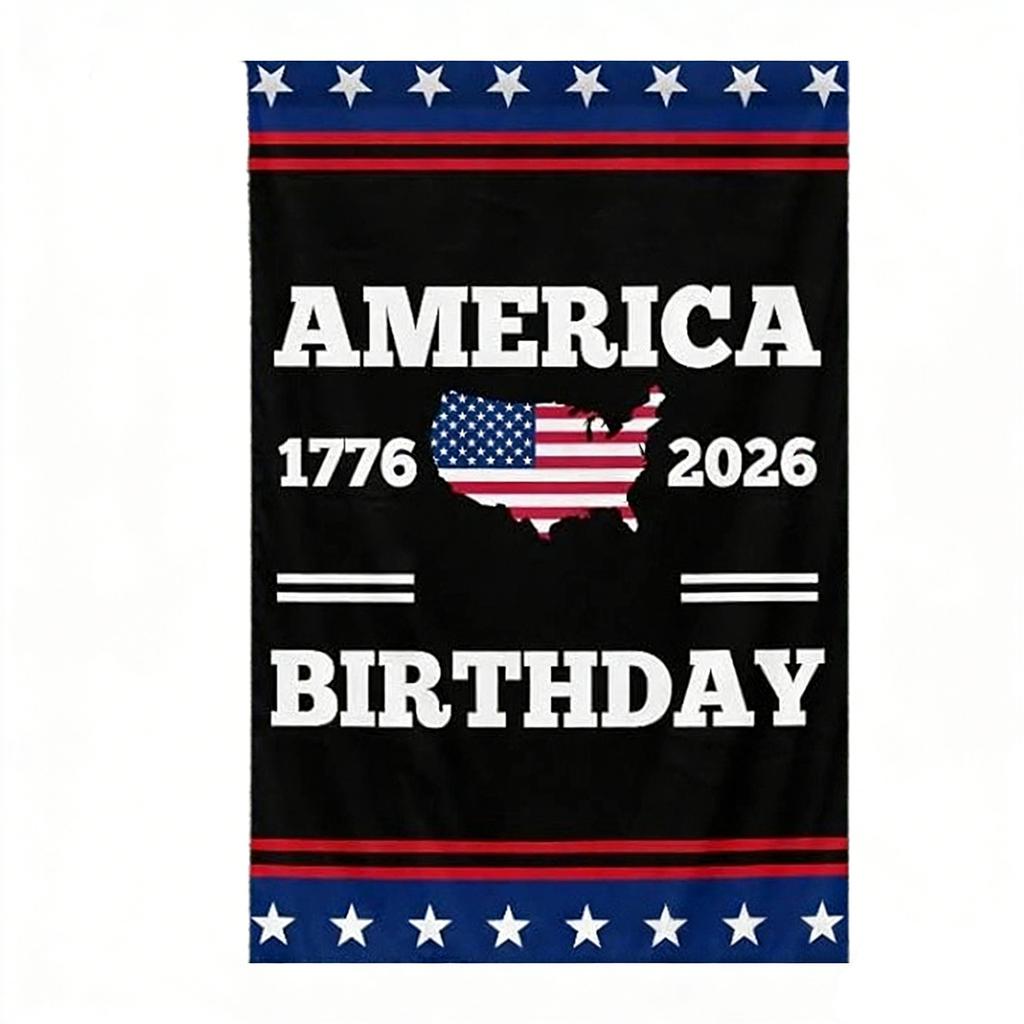 Decorative Garden Flag For The 250th Anniversary Of The United States