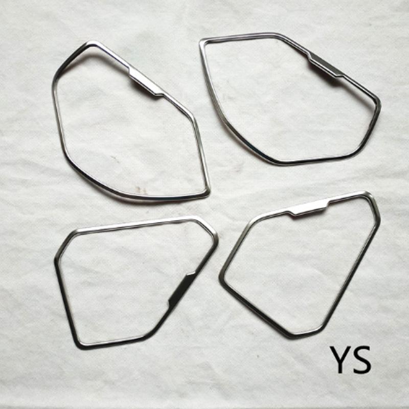 Speaker Cover Trim Side Door Stereo Bezel Ring Garnish for Toyota Rav4 Rav 4 Xa50 19RAV4 Car Accessories Parts