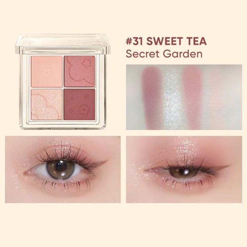 Judydoll - Тени для век из 4 оттенков - SWEET TEA