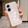 Прозрачный чехол для телефона Poco C65 Redmi Note 15 Pro+ Plus 14C Чехол Мультяшные Цветы Мягкий ТПУ Ударопрочный Funda Сумки Сердце Прозрачный