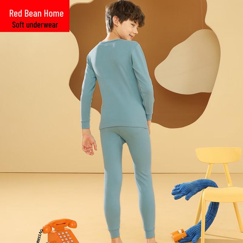Теплый комплект нижнего белья и пижама для мальчиков Hodohome из чистого хлопка