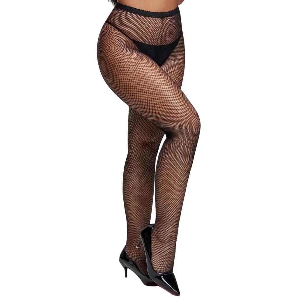 15D Колготки с открытой ластовицей Женские Большого размера Высокой эластичности Сексуальные Нейлоновые Большие Колготки Чулки Колготки Весна Осень Черные Белые 2XL 4XXXL 5XL