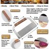 8-piece Bbq accessory kit - professional heavy-duty stainless steel Bbq spatula - ideal choice for iron plate grill, grill, and grill