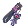 Keychain Compact Cute Cartoon Bear Keychain Keyring Pendant Decoration Car Schoolbag Charm