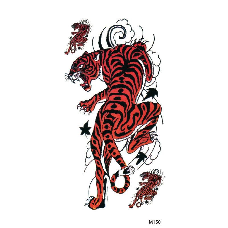 Customize Wolf Dragon Spider Scorpion Animal Temporary Tattoo Designs for Man