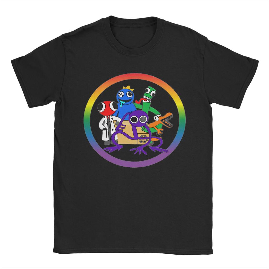 Garten of Banban Friends Characters Unisex T Shirts Novelty Tee Shirt Short Sleeve Round Collar TShirt Pure Cotton Summer Clothes