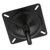 Multipurpose Boats Seat Swivels With 360 Degree Tilts and Powder Coated Black Finish for Saltwater Applications Use
