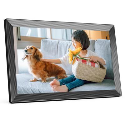 KODAK WiFi Цифровая фоторамка 1920 x 1080 HD IPS Сенсорный экран с функцией автоматического обмена фото и видео через KODAK Christmas Gift Frame, 15,6 дюйма, Поворот,