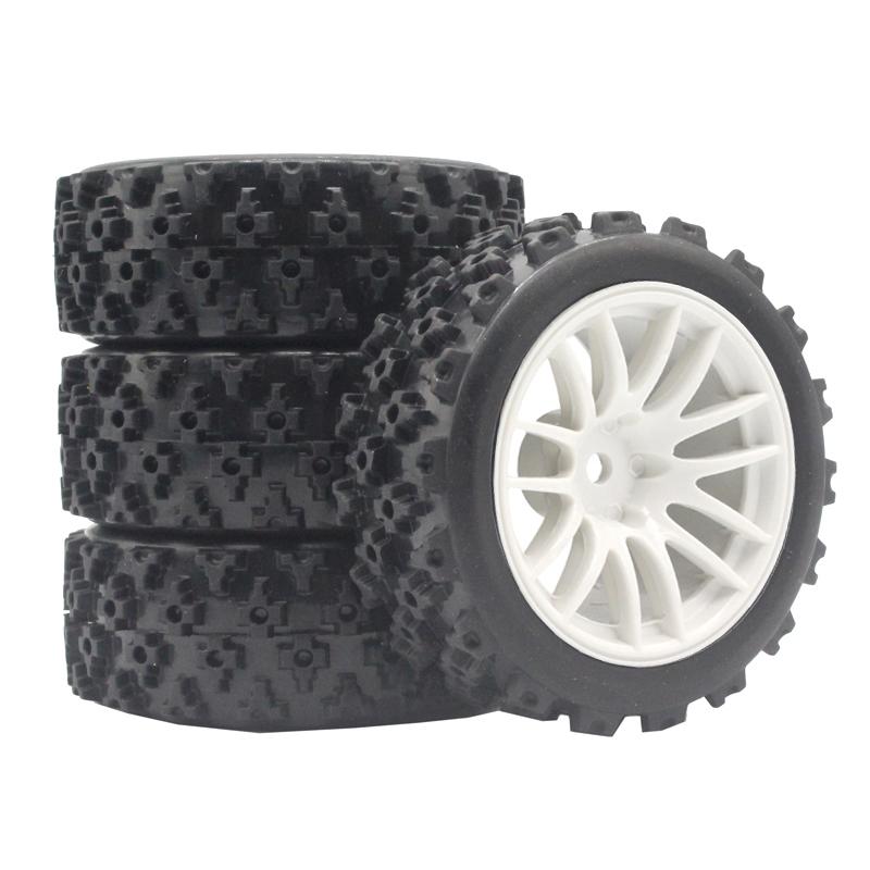 RC Wheel and Rubber Tires OD 70mm for Tamiya TT01 TT02 XV01 HSP HPI Kyosho Traxxas WLtoys 1/10 On-Road Touring Car 94123