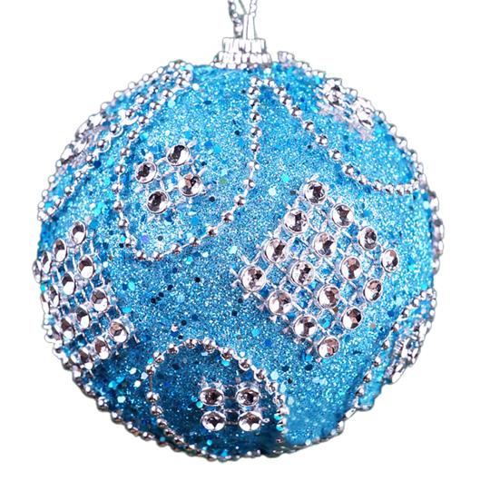 Прочный с блестящими рождественскими шарами со стразами, украшениями, праздничным подарком, праздничными подвесками для общежития