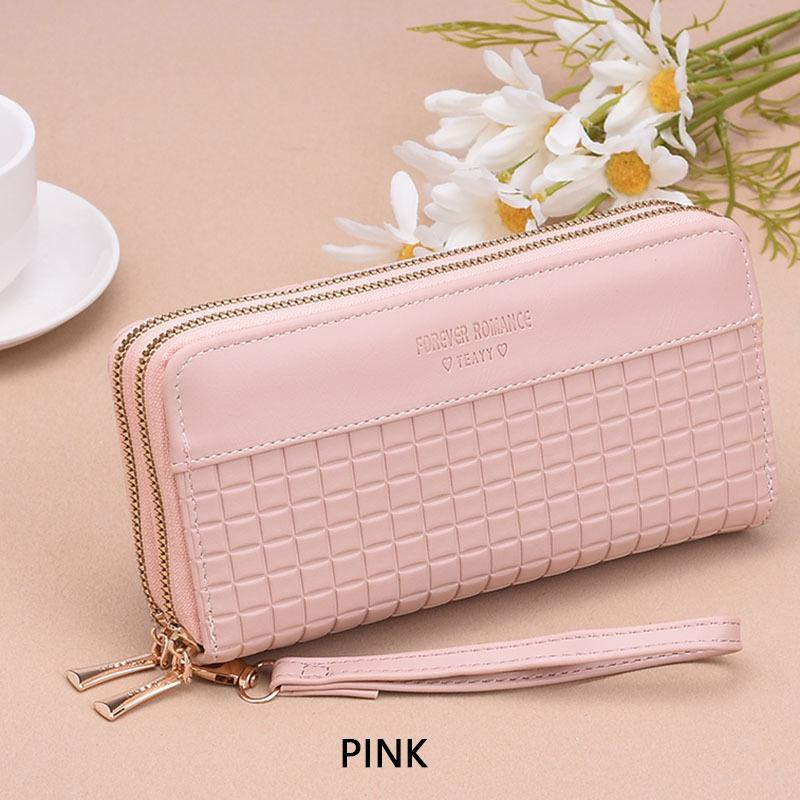 Длинный кошелек женский высококачественный модный кошелек большой емкости изысканный мягкий кошелек клатч женский