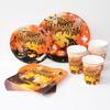 Halloween Disposable Party Tableware Sets Pumpkin Witch Paper Plate Cup Napkins Kids Favor Happy Halloween Party Decor Supplies