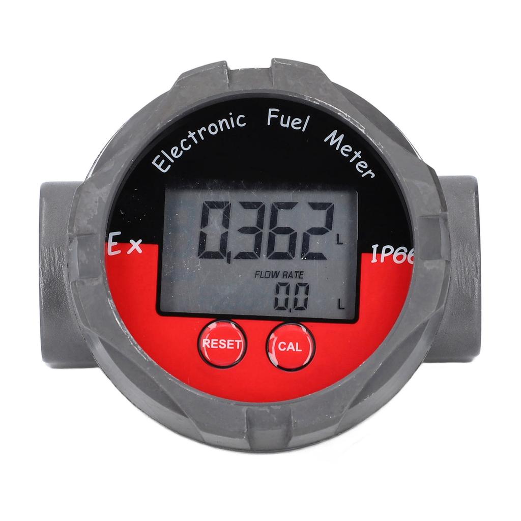 Электронный счетчик топлива цифровой ЖК-дисплей турбинный расходомер топлива 1 дюйм высокая точность 20 МПа МРД