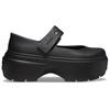 Crocs Модные универсальные пляжные сандалии женские черные