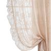 French Style Sheer Curtain Lace Ruffle Vintage Creamy Light Filtering Bedroom Living Room