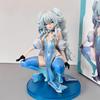 Фигурка Аниме Girls Frontline Cuique Mei - Приседающая Поза, Двойной Хвост, Красивая Модель, Орнамент Шасси, Коллекционный Подарок