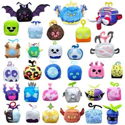 11 см плюшевая игрушка Blox Fruits для фанатов ТВ, милая мягкая кукла для детей и взрослых, подарок на день рождения, Рождество для мальчиков