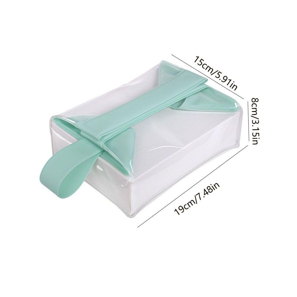 Large Capacity PVC Makeup Bag Magnetic Closure Cosmetic Pouch Portable Clear Toiletry Bags Bath