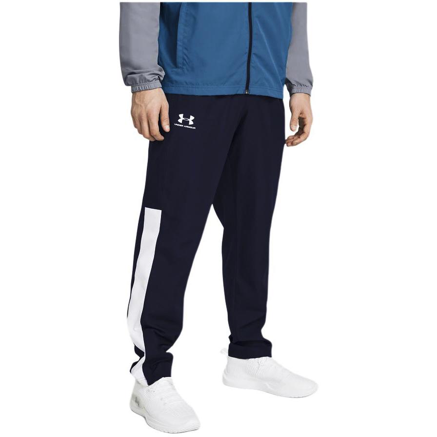 Under Armour Woven Collection Knitted Sweatpants Men's Navy Blue 1352031-410