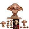 Реалистичная маска эльфа Добби для косплея, костюм на Хэллоуин, головной убор, реквизит, коричневый латексный, в животном стиле