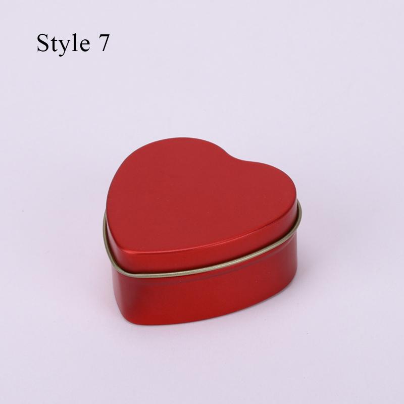 Прочная однотонная жестяная коробка-перевертыш Мятная коробка для конфет Жестяные коробки Упаковочная коробка для конфет Геометрические прочные коробки для щипчиков для ногтей