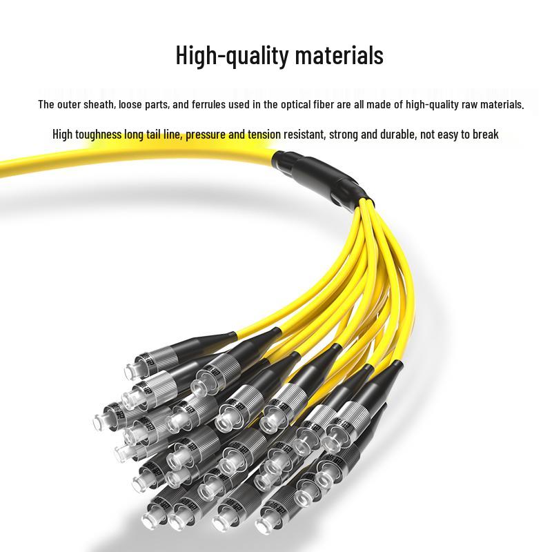 Suhao Single Mode Indoor Bundled Fiber Optic Patch Cable