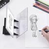 1pcs Optical Imaging Drawing Board Lens Sketch Specular Reflection Dimming Bracket Painting Mirror Plate Tracing Copy Table