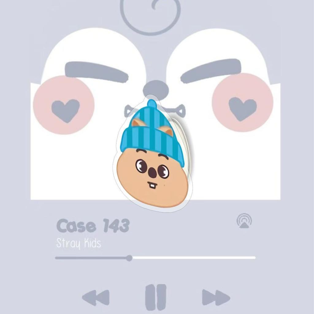 Акриловый держатель для телефона-подушка безопасности StrayKids, выдвижной