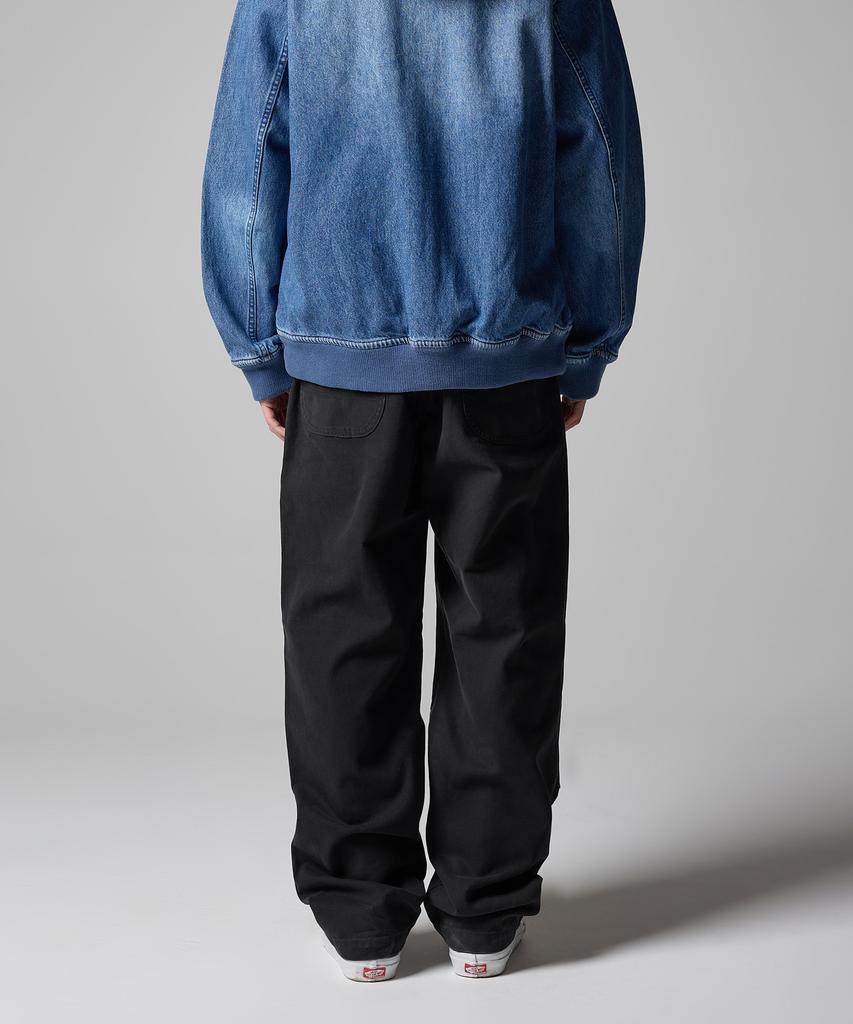 Dickies Двухколенные брюки из стираного утиного холста, черные