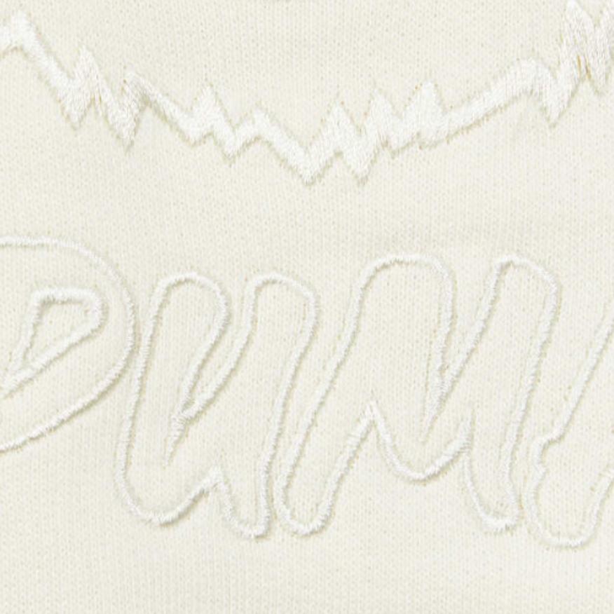 Puma Толстовка с круглым вырезом и вышивкой «Голова тигра», унисекс, белая 539756-97