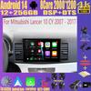 Android 14 Для Mitsubishi Lancer 10 CY 2007-2012 10-дюймовая Автомагнитола Стерео Аудио GPS-плеер Carplay Auto Экран WIFI+4G