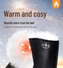 Водонепроницаемые зимние сапоги из натуральной шерсти -40°F, нескользящая натуральная кожа