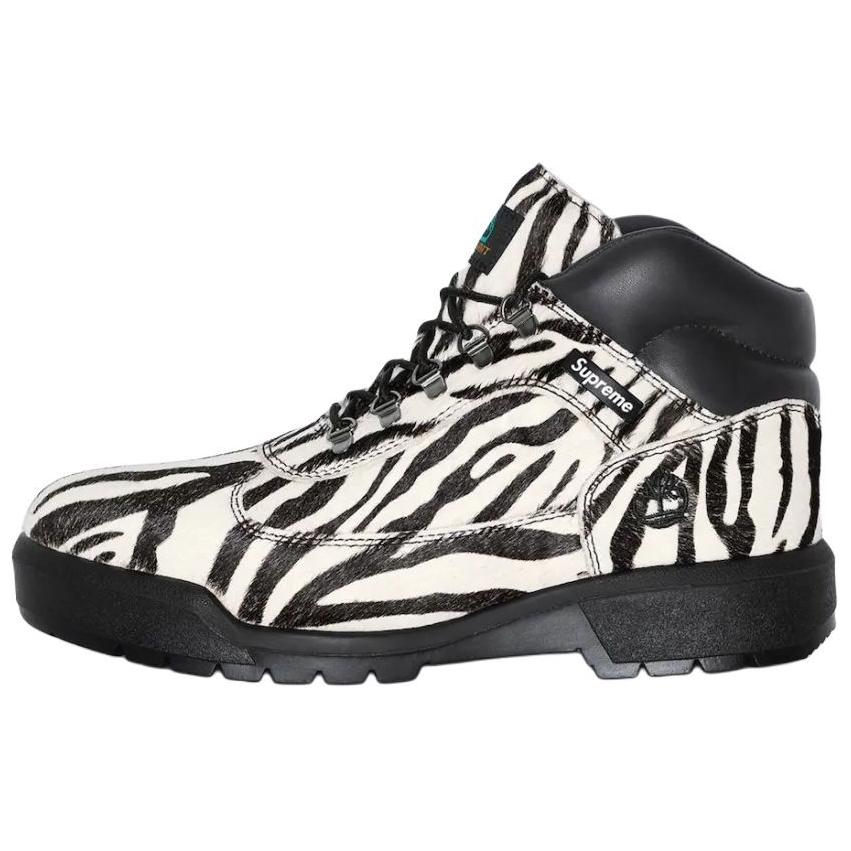 Timberland Supreme X Field Boot Zebra Men Sneakers White 00031-10000SXFBZ