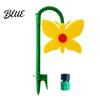 Yard Watering Sprinkler Crazy Butterfly Lawn Sprinkler Dancing Garden Funny 360-Degree Rotating Faucet Connection for Watering Dogs Kids Outdoor