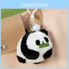 Cute Panda Plush Keychain Rope Toy Bag Pendant Gift For Kids And Adults
