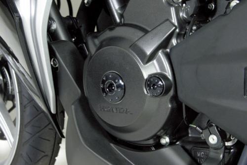 Комплект заглушек генератора Takegawa Special Parts (черный) для GROM Cub 50/110, CBR250R, CRF250L/M и Rally 05-02-0052