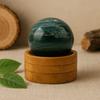 Indian Jade Sphere 50mm With Stand